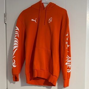 *RARE* Neymar Jr x Puma orange hoodie